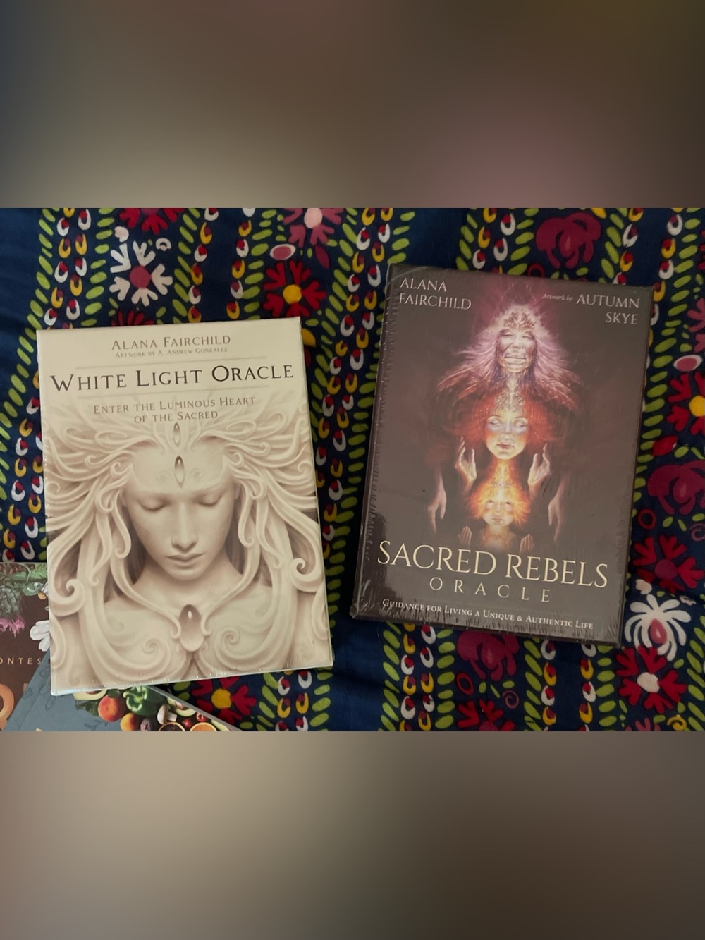 White Light Oracle Deck and Sacred Rebels
Unopened